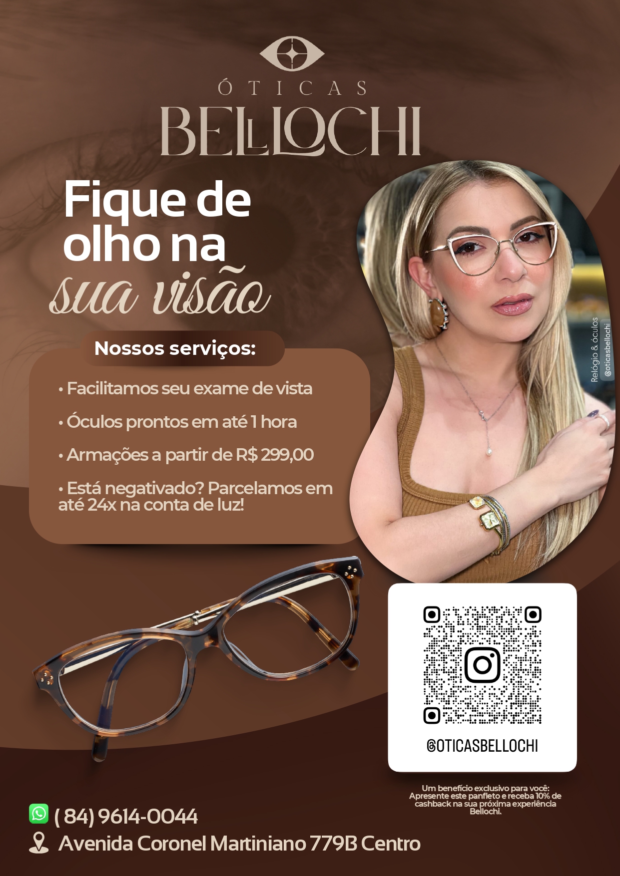 Read more about the article Na Óticas Bellochi, cuidar dos seus olhos é prioridade — com qualidade, rapidez e condições que cabem no seu bolso.